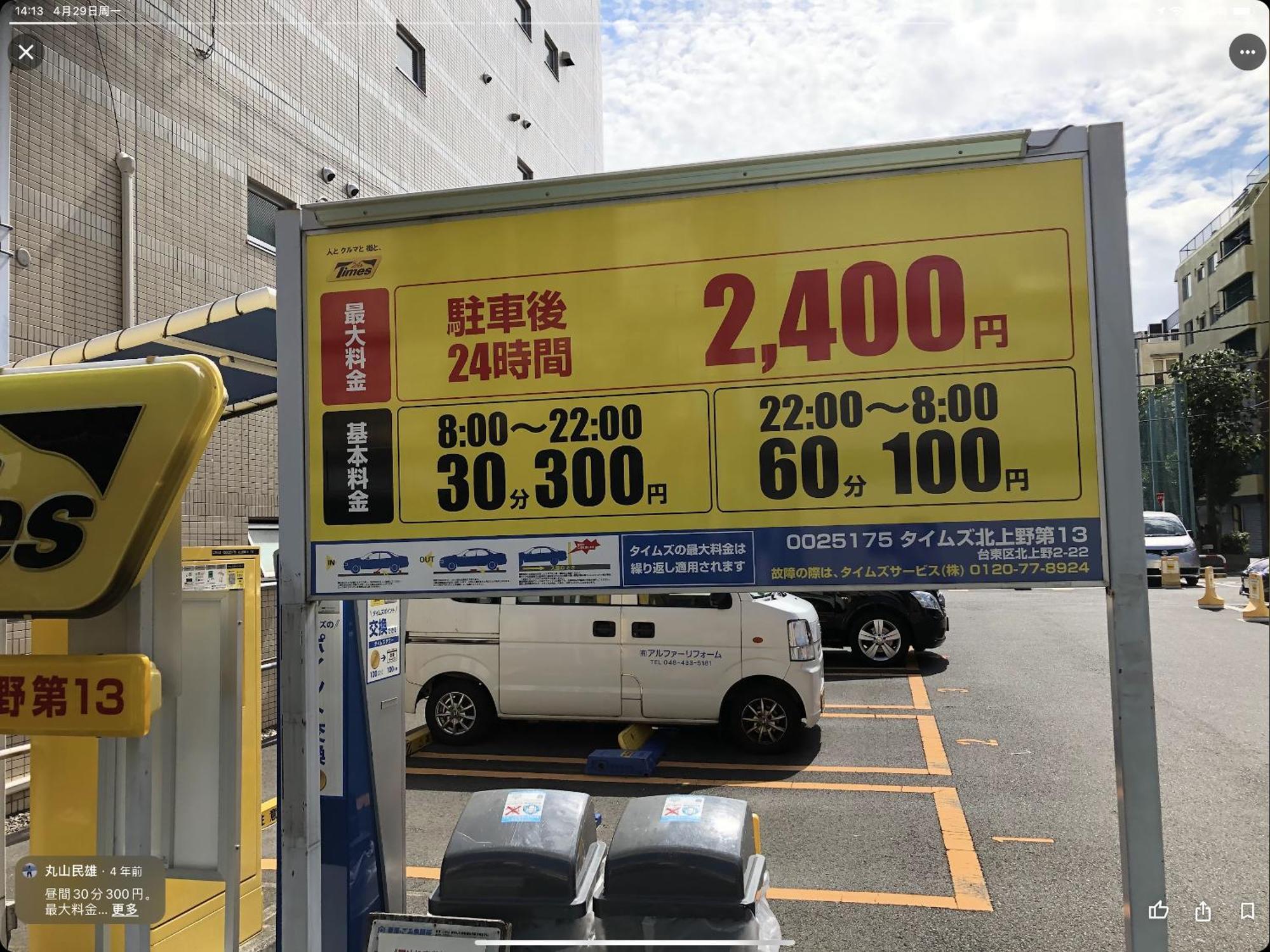 Ueno Palazetto Iriya Apartmán *